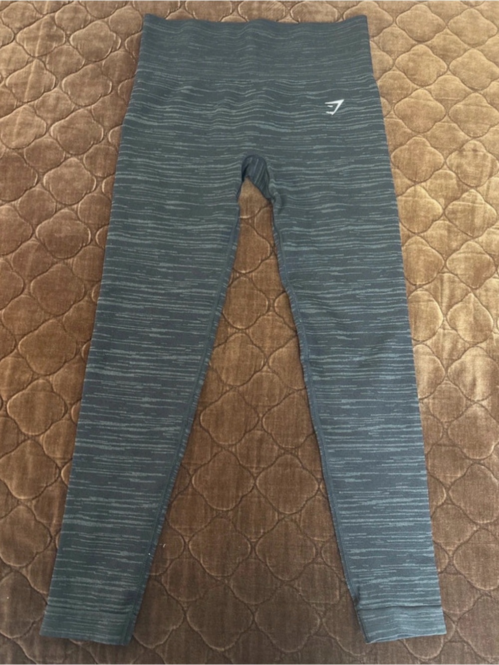 Gymshark Dark Heather Gray Seamless Leggings